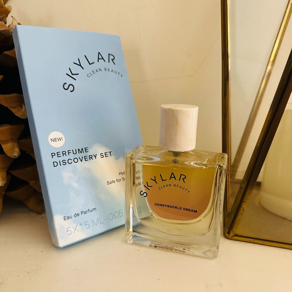 Skylar Honeysuckle Dream (Like New) & Perfume (NIB) Discovery Set Bundle